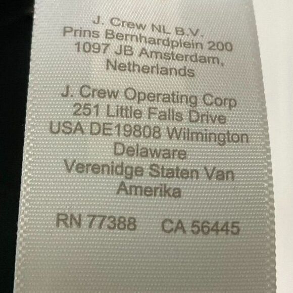 NWT J. Crew Factory Ponte Pant, size 6 (runs big), black, viscose/poly/elastane - Picture 14 of 14